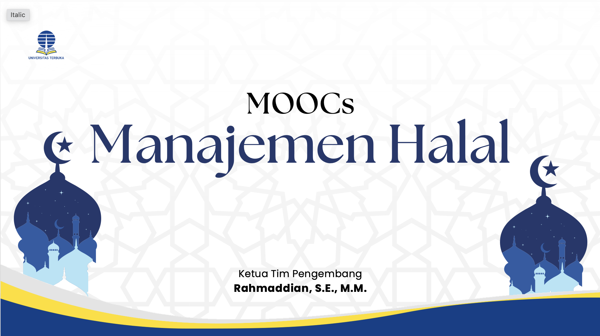Manajemen Halal