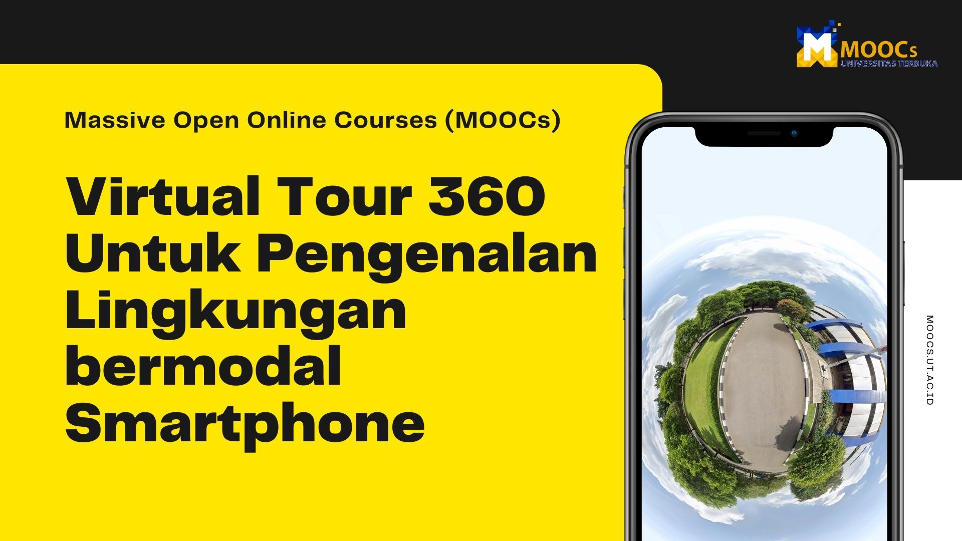Virtual Tour 360 Untuk Pengenalan Lingkungan bermodal Smartphone
